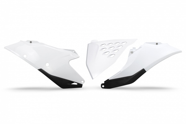 Side Panels white for Gas Gas MC 125 - MC 250 - EC 250 - EC 300 - MC 250F - EX 250 - EC 250F - EX 250F - EX 300 - MC 350F - ...